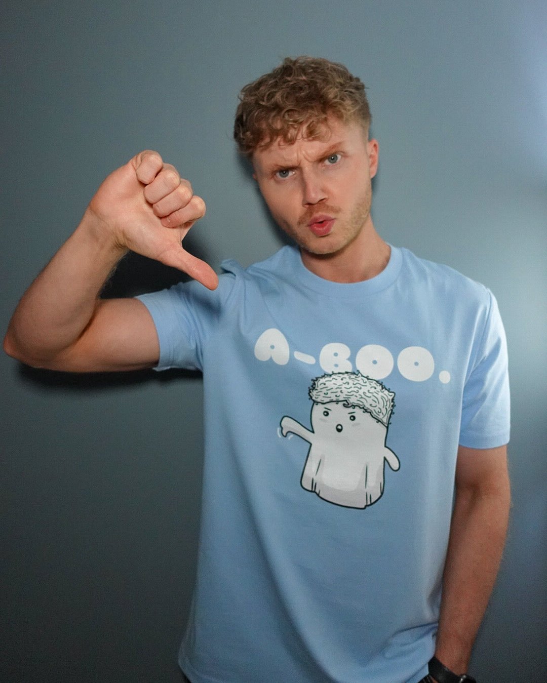 A-BOO. Print T-Shirt
