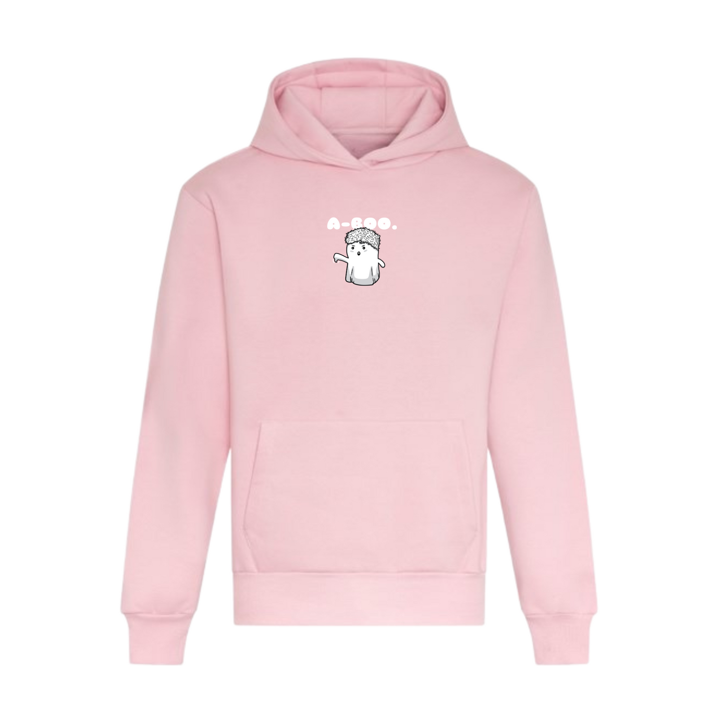 "a-boo" Embroidered Heavyweight Hoodie