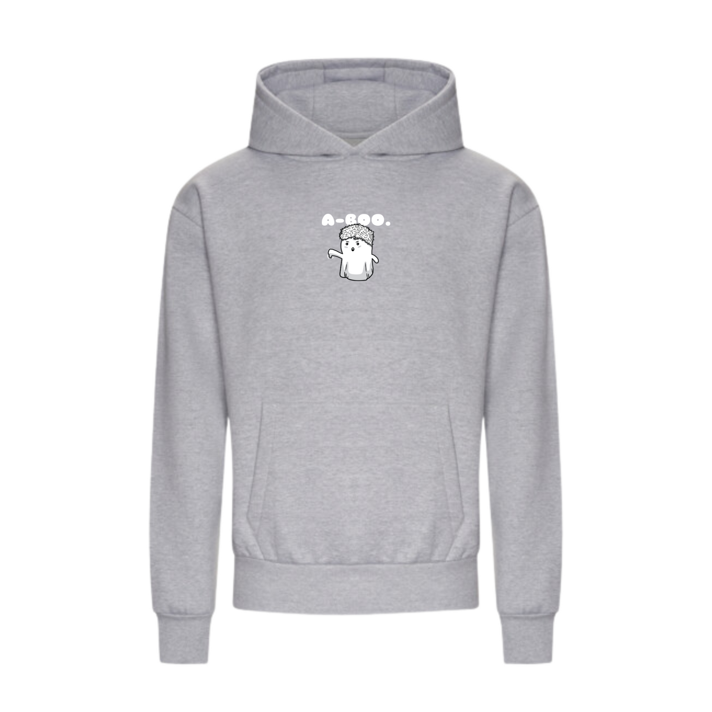 "a-boo" Embroidered Heavyweight Hoodie