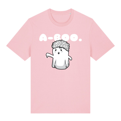 "a-boo" Print T-Shirt