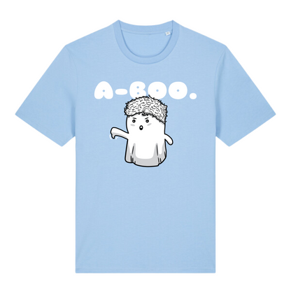 "a-boo" Print T-Shirt