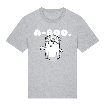 "a-boo" Print T-Shirt